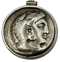 Load image into Gallery viewer, Alexander the Great and Zeus Coin
