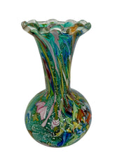 Load image into Gallery viewer, Vintage Tutti Frutti Murano Vase
