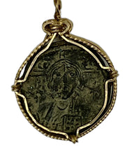 Load image into Gallery viewer, Ancient Coin Featuring Image of Jesus and Mary
