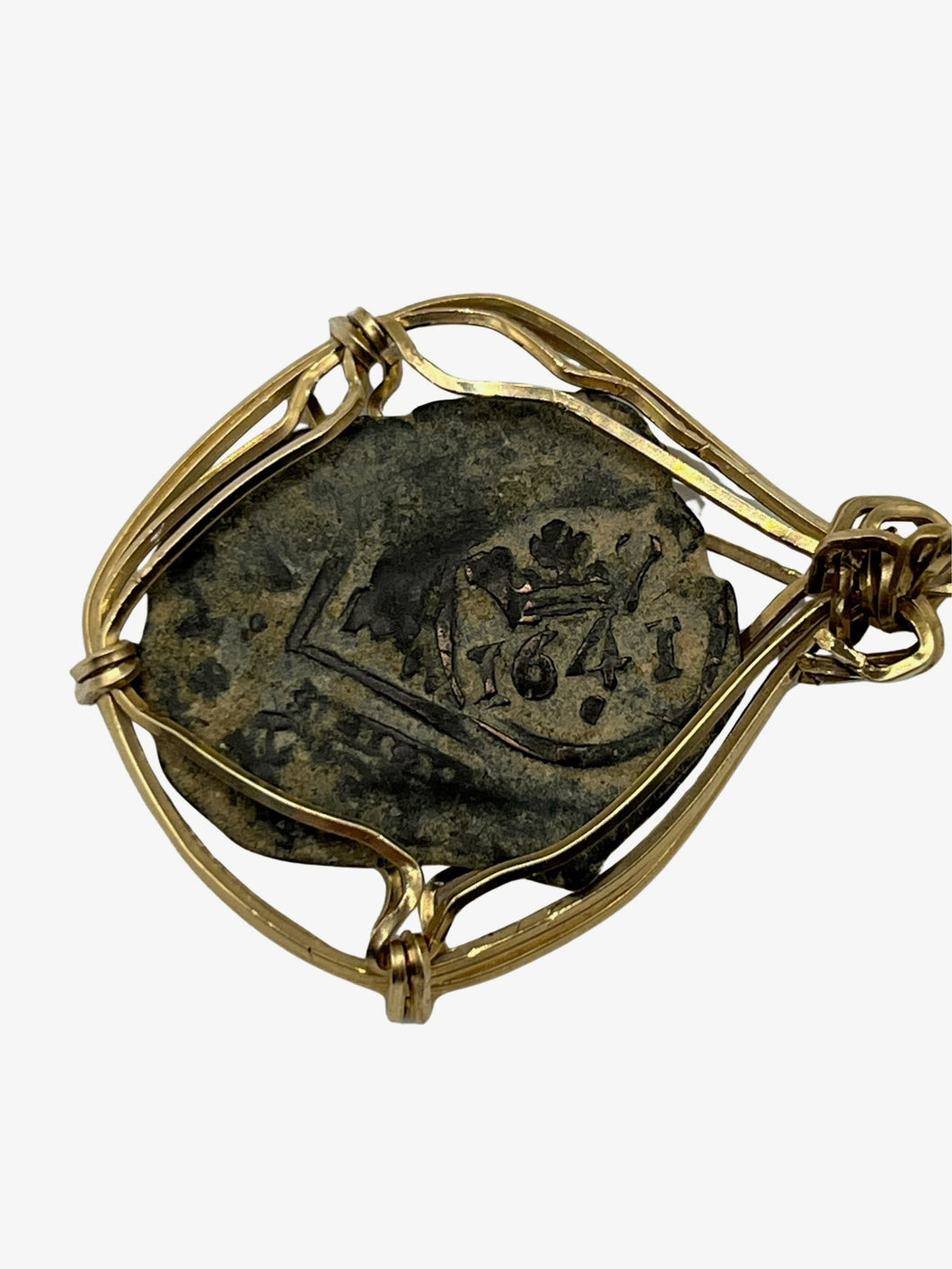 Spanish Shipwreck Coin Dated 1641