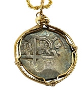 Load image into Gallery viewer, Spanish Shipwreck 8 Reale Coin Circa 1650
