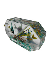 Load image into Gallery viewer, Paperweight Aquarium from Murano
