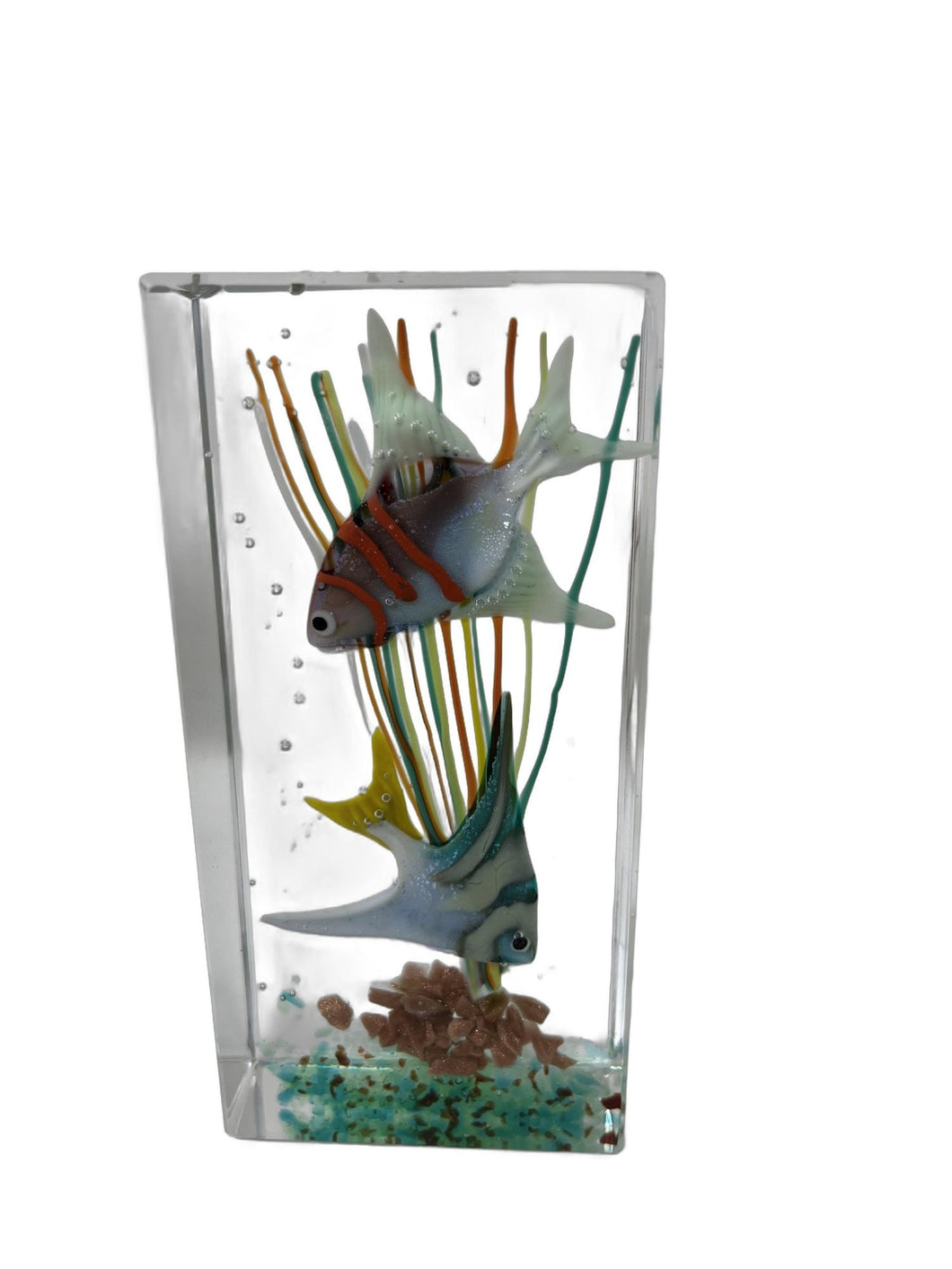 Paperweight Aquarium Made of Murano Glass