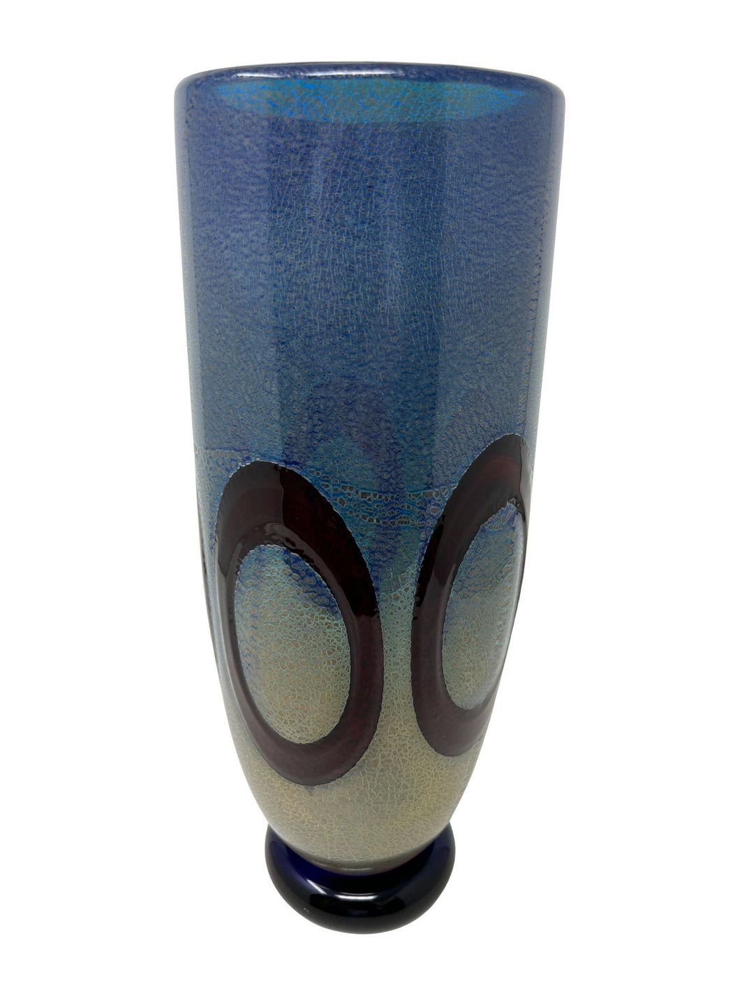 Vintage Murano Glass Vase by Seguso Viro