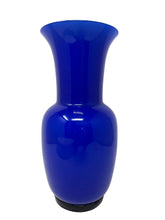 Load image into Gallery viewer, Blue Opalino Vase by Venini
