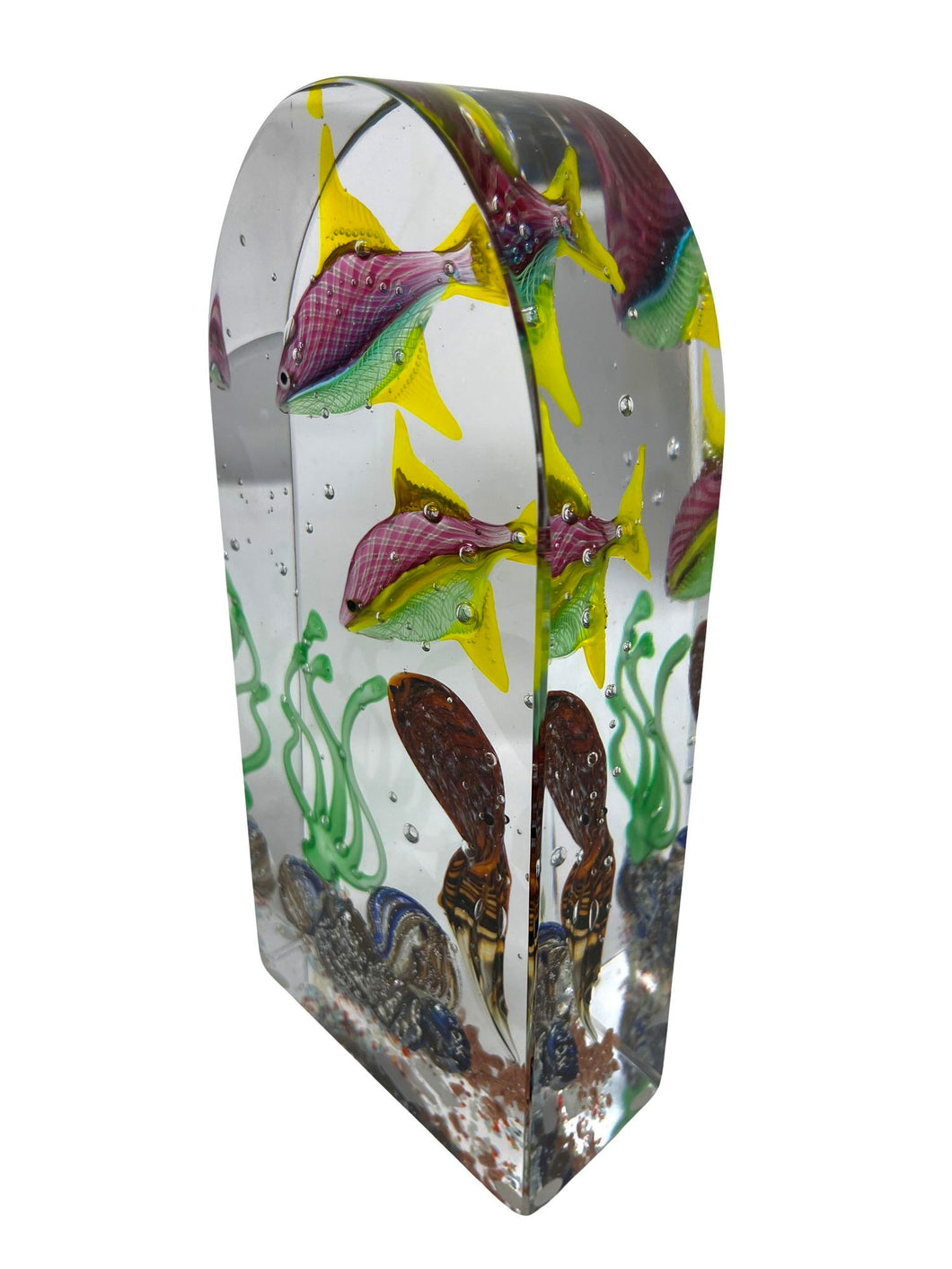 Unusual Murano Glass Aquarium