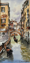 Load image into Gallery viewer, Watercolor of Venice by Noted Artist Bonazzon
