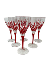 Load image into Gallery viewer, Red Wine Glasses from Venezia
