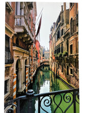 Load image into Gallery viewer, “Venetian Canal” Photo on Canvas
