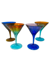 Load image into Gallery viewer, Venetian Martini Glasses
