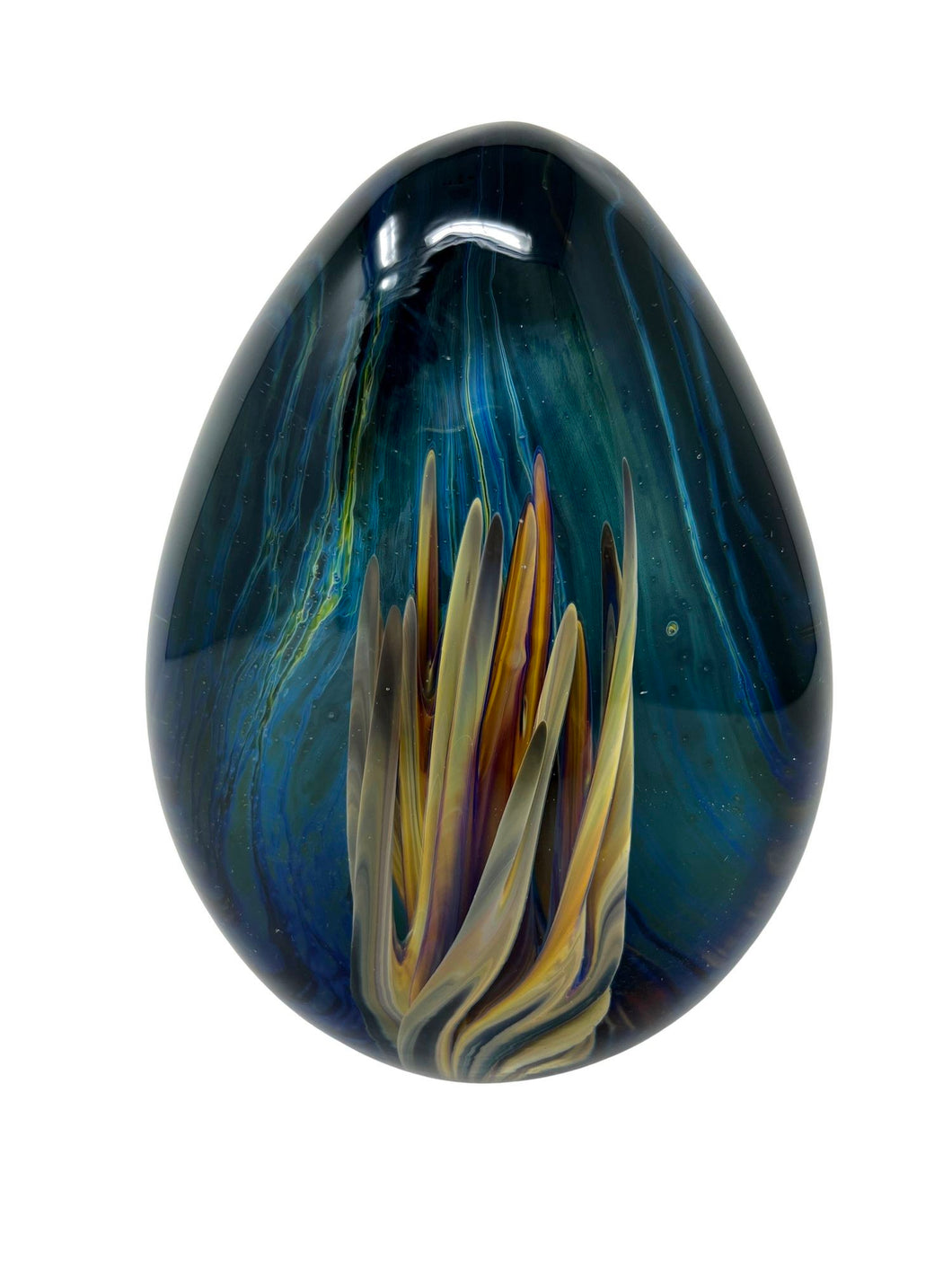 Calcedonia Murano Glass Paperweight by Zanetti