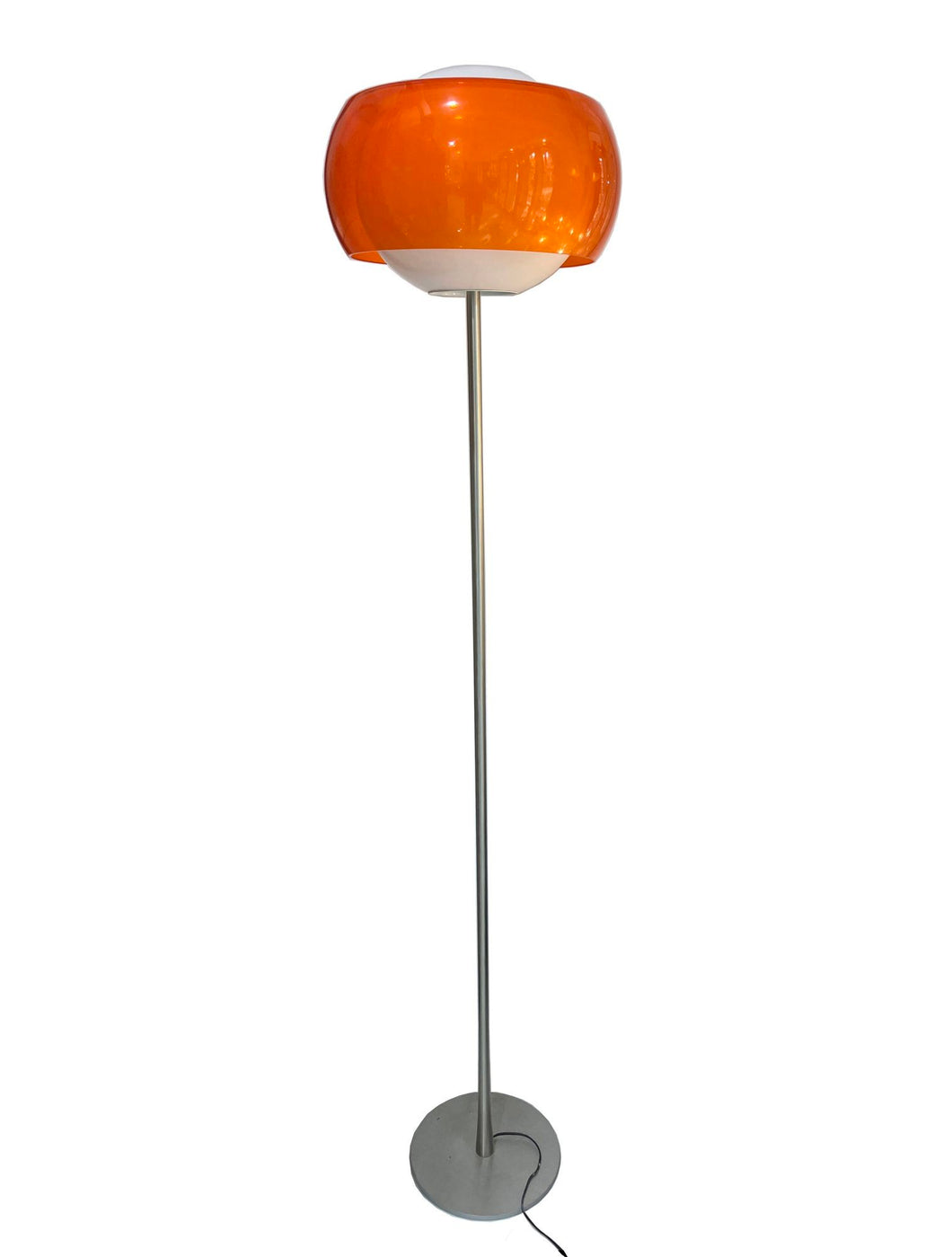 O-Ring Murano Glass Floor Lamp by Mazzega