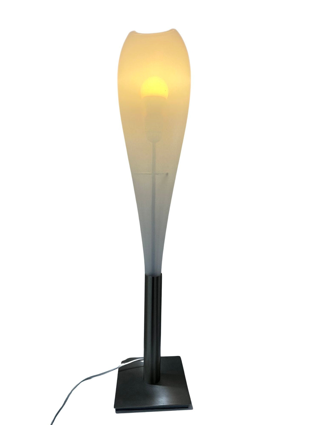 Tulip Murano Glass Table Lamp by Mazzega