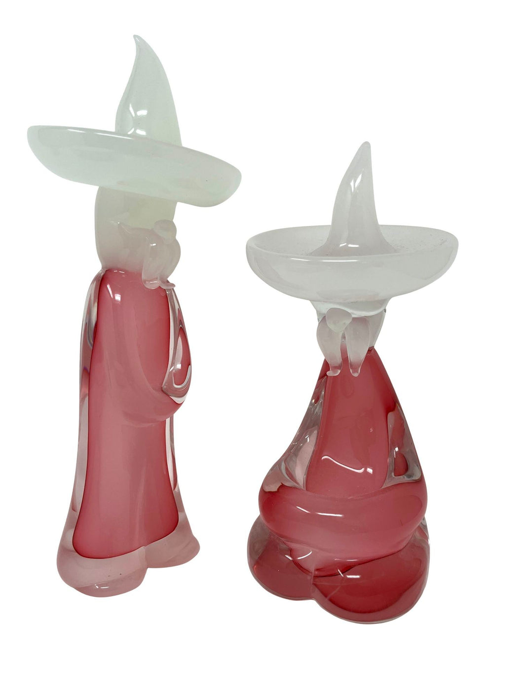 Vintage Murano Glass Mexican Figurines