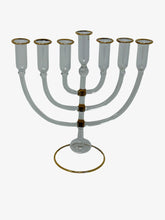 Load image into Gallery viewer, Murano Glass Menorah or Candelabra

