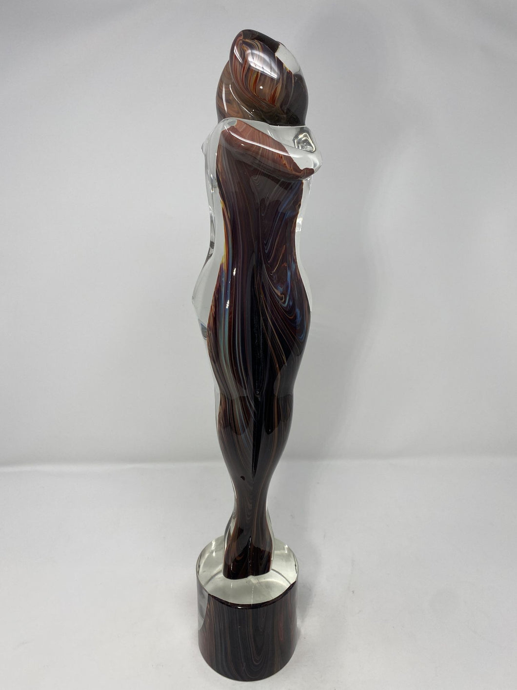 Amati Murano Glass Lovers Statue