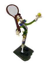 Load image into Gallery viewer, Murano Glass Clown Tennis Player

