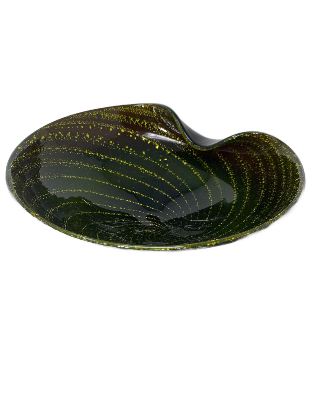 Murano Glass Spiral Dish