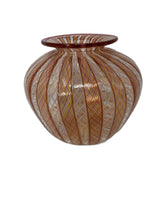 Load image into Gallery viewer, Vintage Filligrana Murano Glass Vase
