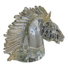 Load image into Gallery viewer, Murano Glass Horse Head by Zanetti
