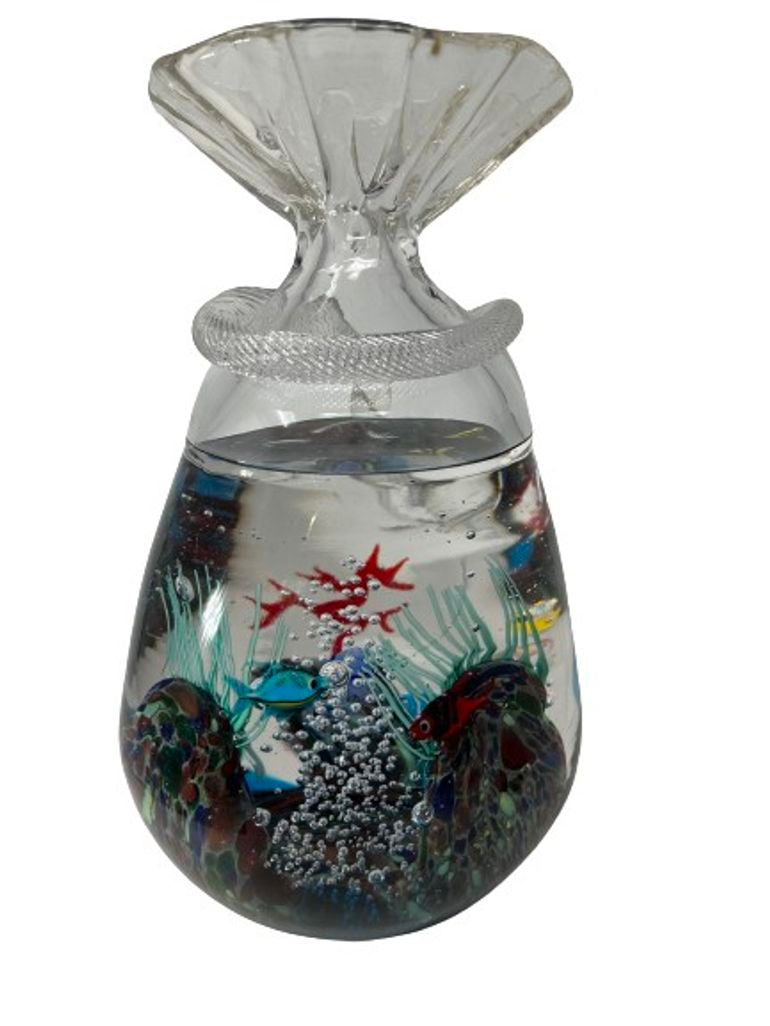 Large Murano Glass Aquarium
