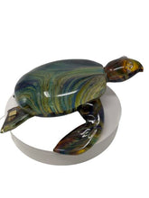 Load image into Gallery viewer, Murano Glass Turtle by Zanetti
