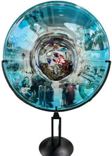 Load image into Gallery viewer, Murano Glass Aquarium Disc on Stand
