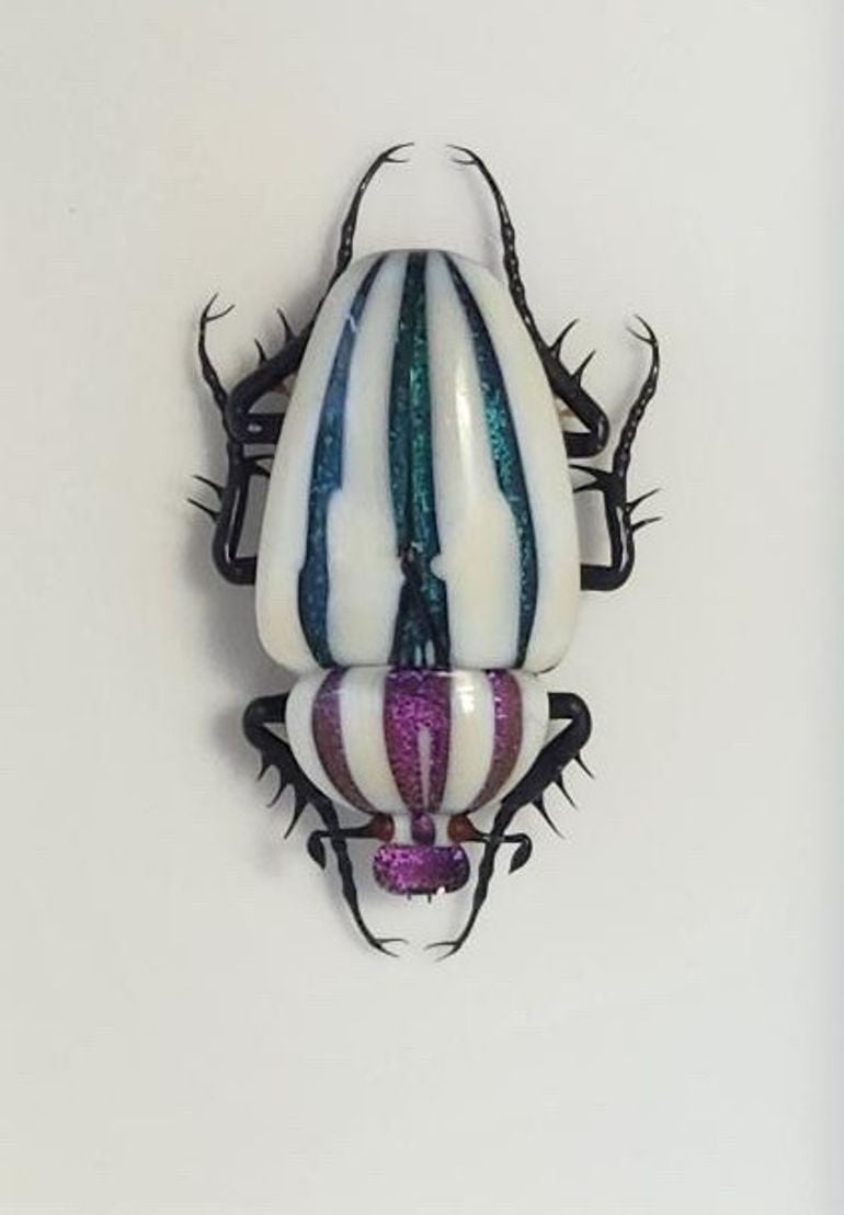Murano Glass Beetle by Toffolo