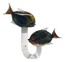 Load image into Gallery viewer, Pair of Fish by Oscar Zanetti Figurine
