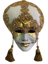 Load image into Gallery viewer, Liberty Macrame Venetian Mask
