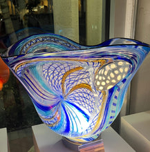 Load image into Gallery viewer, One-of-a-Kind Murano Glass Vase &quot;Carnevale&quot; by Schiavon
