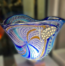 Load image into Gallery viewer, One-of-a-Kind Murano Glass Vase &quot;Carnevale&quot; by Schiavon
