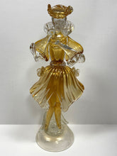 Load image into Gallery viewer, Vintage Golden Gentleman Murano Glass Figurine
