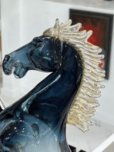 Load image into Gallery viewer, Rearing Horse Made by the Glass Master of Murano, Oscar Zanetti
