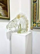 Load image into Gallery viewer, Murano Glass Horse Head by Zanetti
