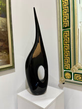 Load image into Gallery viewer, &quot;Black Hole&quot; Murano Glass Vase
