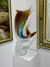 Load image into Gallery viewer, Murano Glass Marlin by Zanetti
