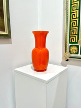 Load image into Gallery viewer, Orange Opalino Vase by Venini
