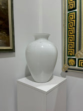 Load image into Gallery viewer, La Buan White Murano Glass Vase by Venini
