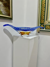 Load image into Gallery viewer, Murano Glass Centerpiece with Etched Finish
