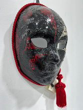 Load image into Gallery viewer, Black Painted Face Mask

