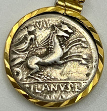 Load image into Gallery viewer, Roman Gladiator and Chariot Pendant
