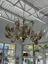 Load image into Gallery viewer, Lu Murano Glass Chandelier by Fornasier
