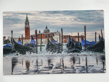 Load image into Gallery viewer, Gondolas of Venice on Ceramic Tile
