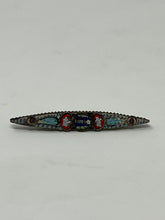 Load image into Gallery viewer, Antique Micro Mosaic Millefiore Murano Brooch
