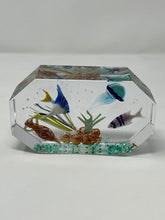 Load image into Gallery viewer, Aquarium Paperweight Made of Murano Glass

