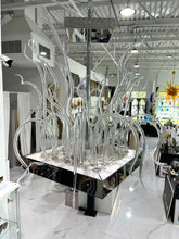 Load image into Gallery viewer, Livia Suspension Chandelier Light by Andromeda of Murano, Italy
