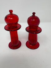 Load image into Gallery viewer, Murano Glass Ruby Salt and Pepper
