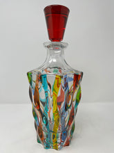 Load image into Gallery viewer, Deluxe Venetian Glass Decanter Carafe
