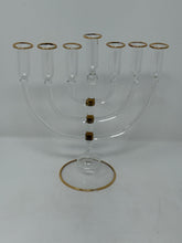 Load image into Gallery viewer, Murano Glass Menorah or Candelabra
